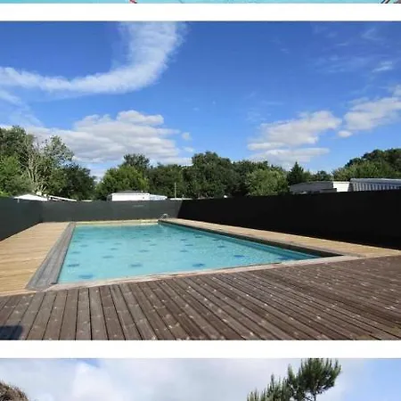 Mobilhomme La Lande キャンプ場 *