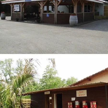 キャンプ場 Mobilhomme La Lande Mimizan-Plage